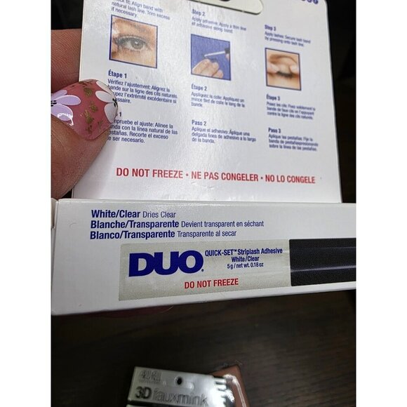 Lilly Lashes Faux Mink 3D Strip Lashes & Ardell Professional Fauxmink Lashes 859 - Picture 6 of 10